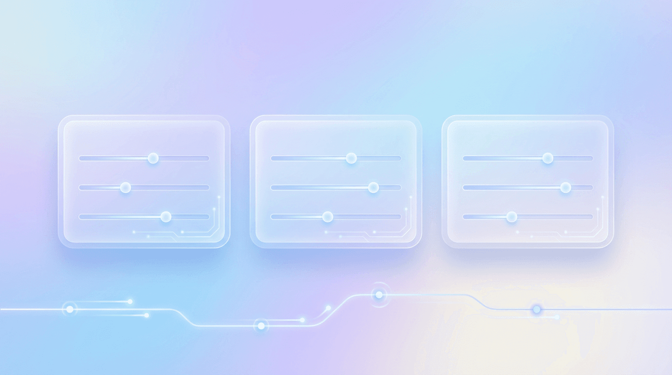Model specifications dashboard illustration with parameter cards DeepSeek V4 Model specifications dashboard illustration for interface visuals and product storytelling image
